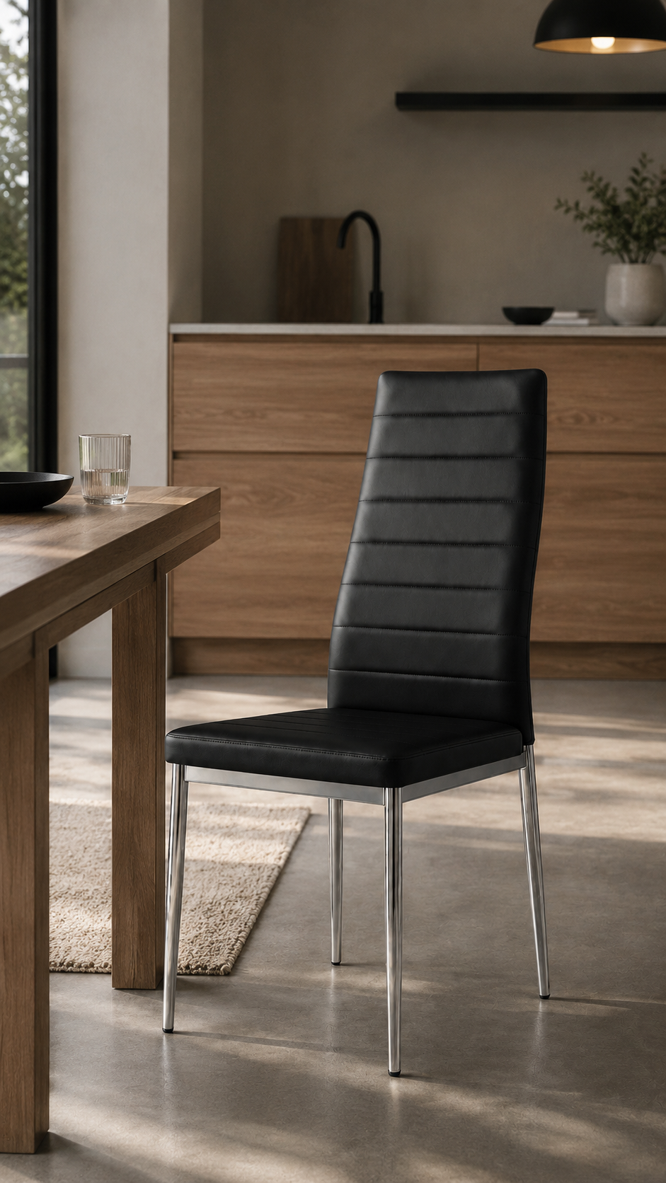 Silla Dining Comedor - Negra