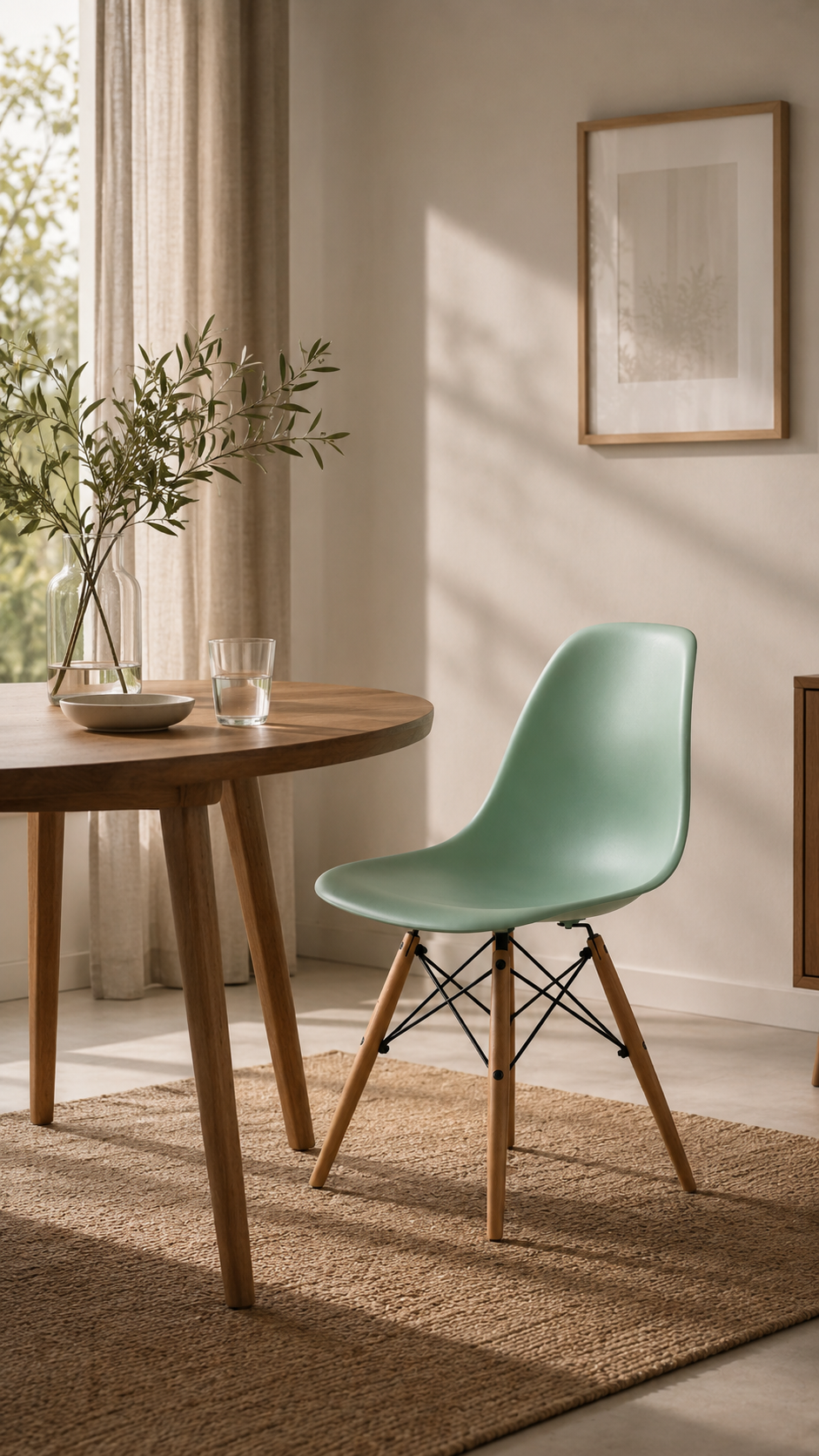 Silla Eames - Menta