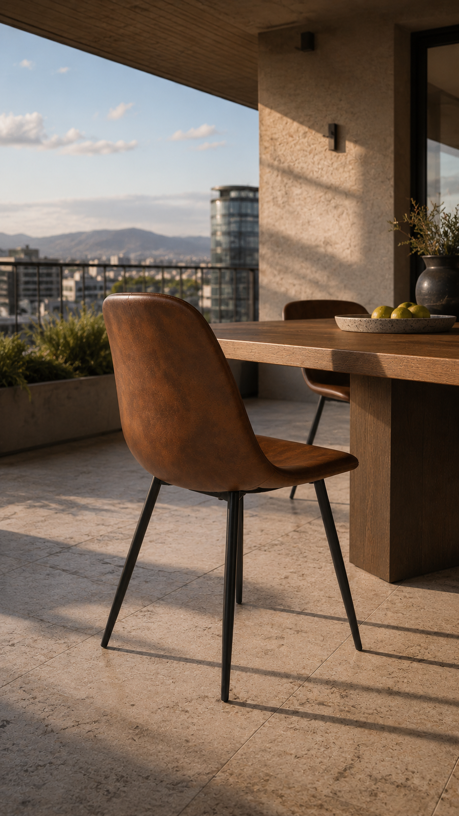 Silla Spoon Ecocuero