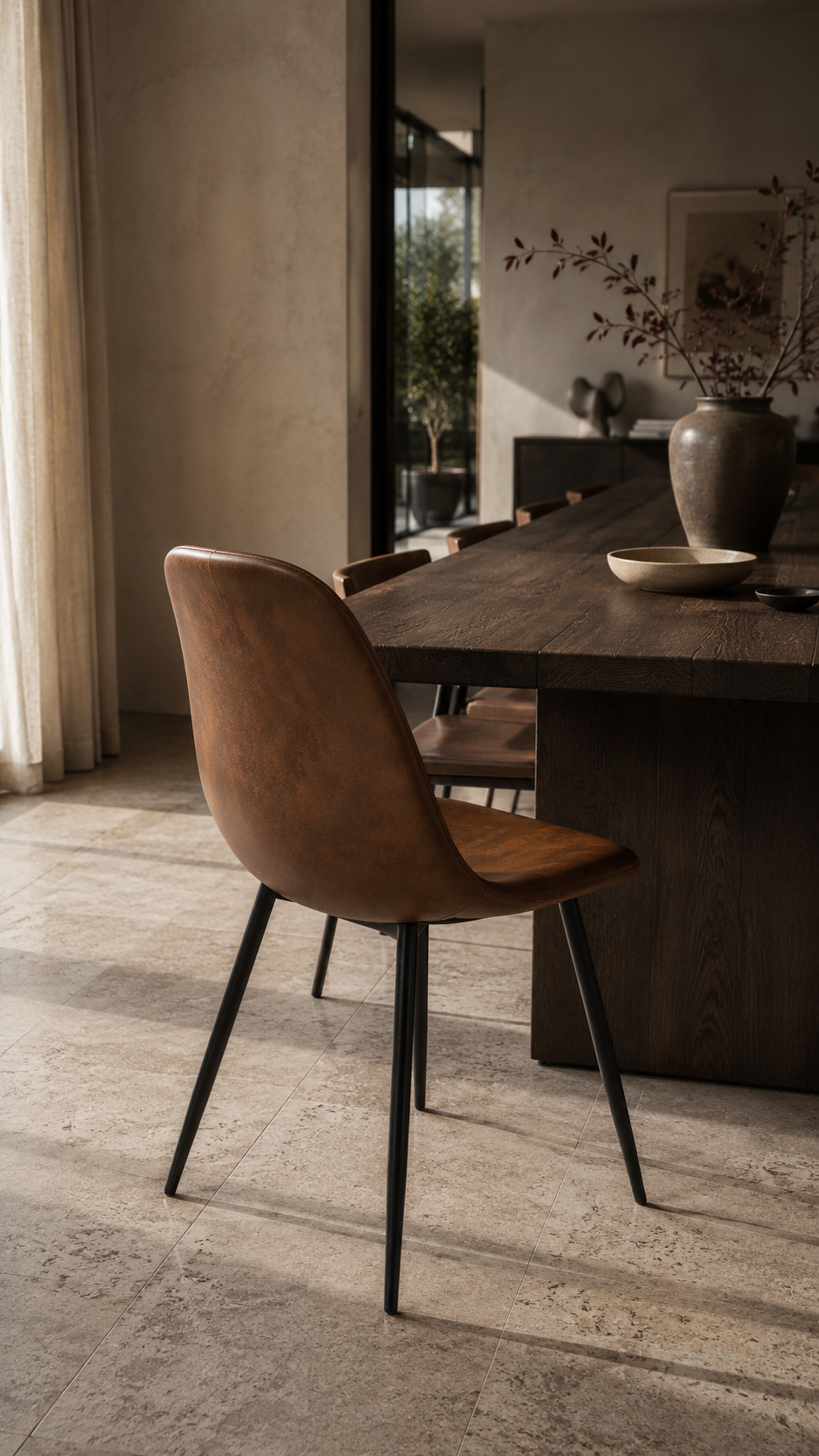 Silla Spoon Ecocuero