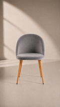 Silla Nordic Velvet - Gris