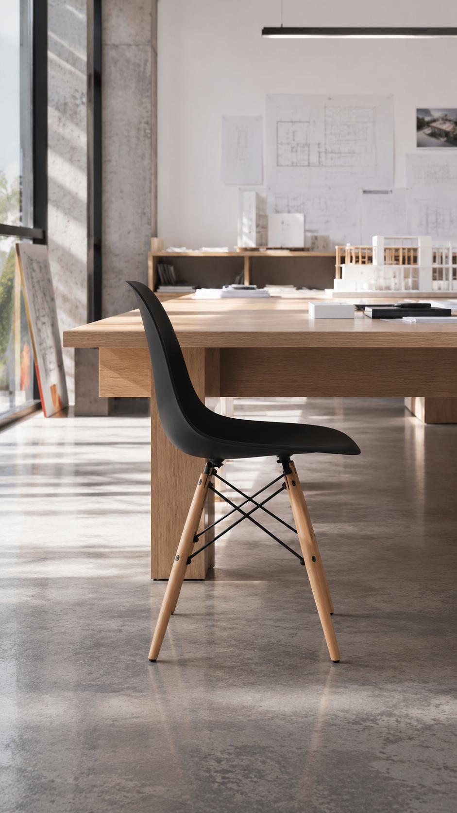 Silla Eames - Negra