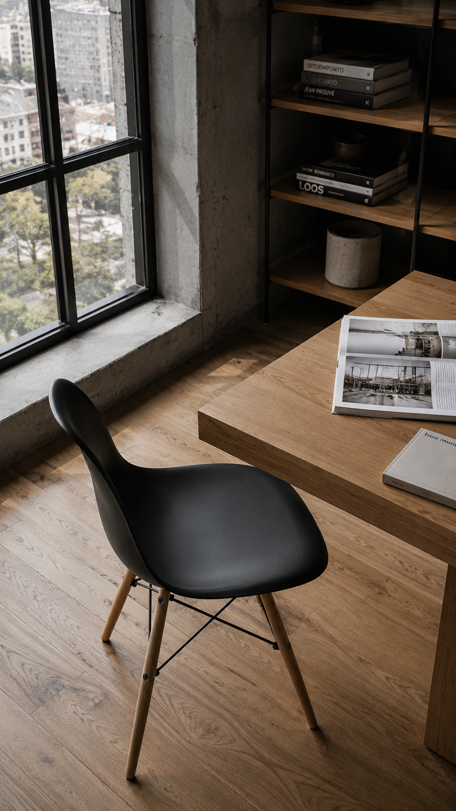 Silla Eames - Negra
