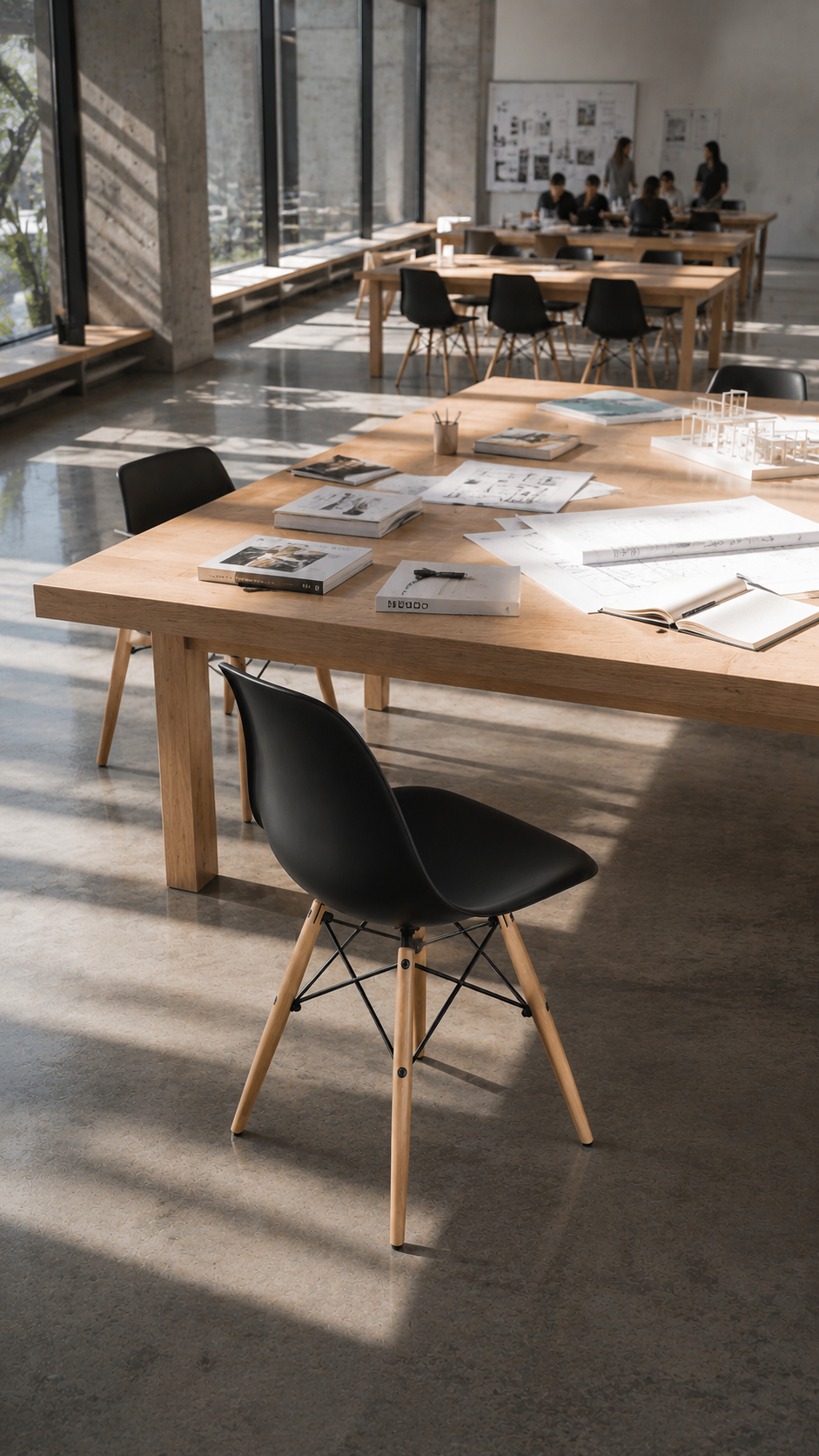 Silla Eames - Negra