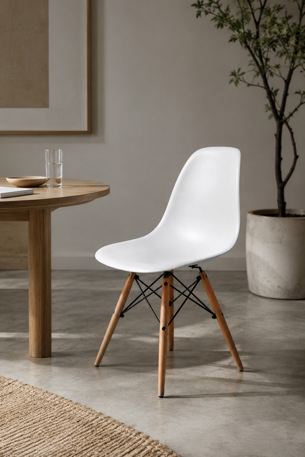 Silla Eames - Blanca