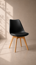 Silla Tulip Oak - Negra