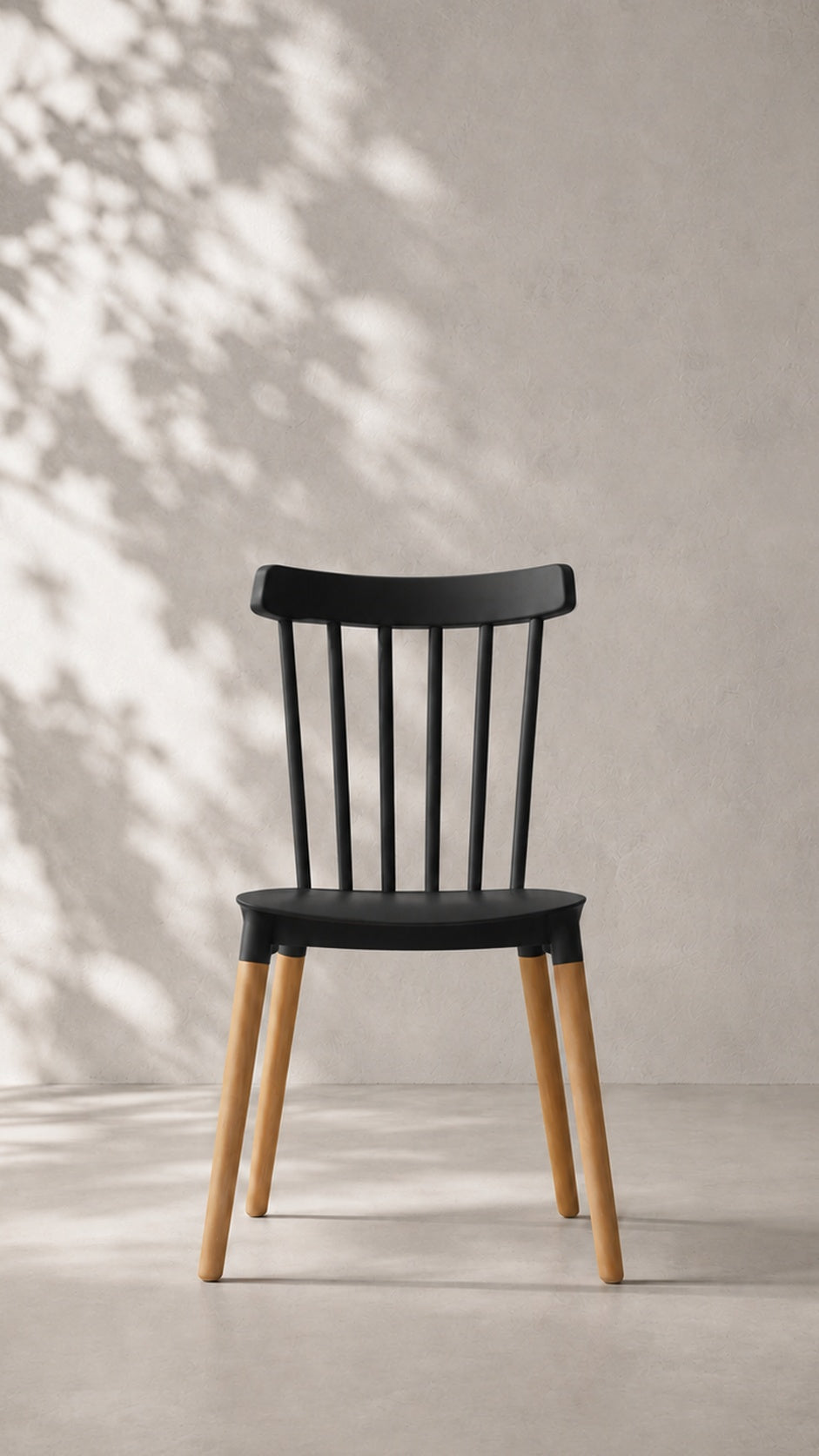 Silla Windsor Polipropileno - Negra