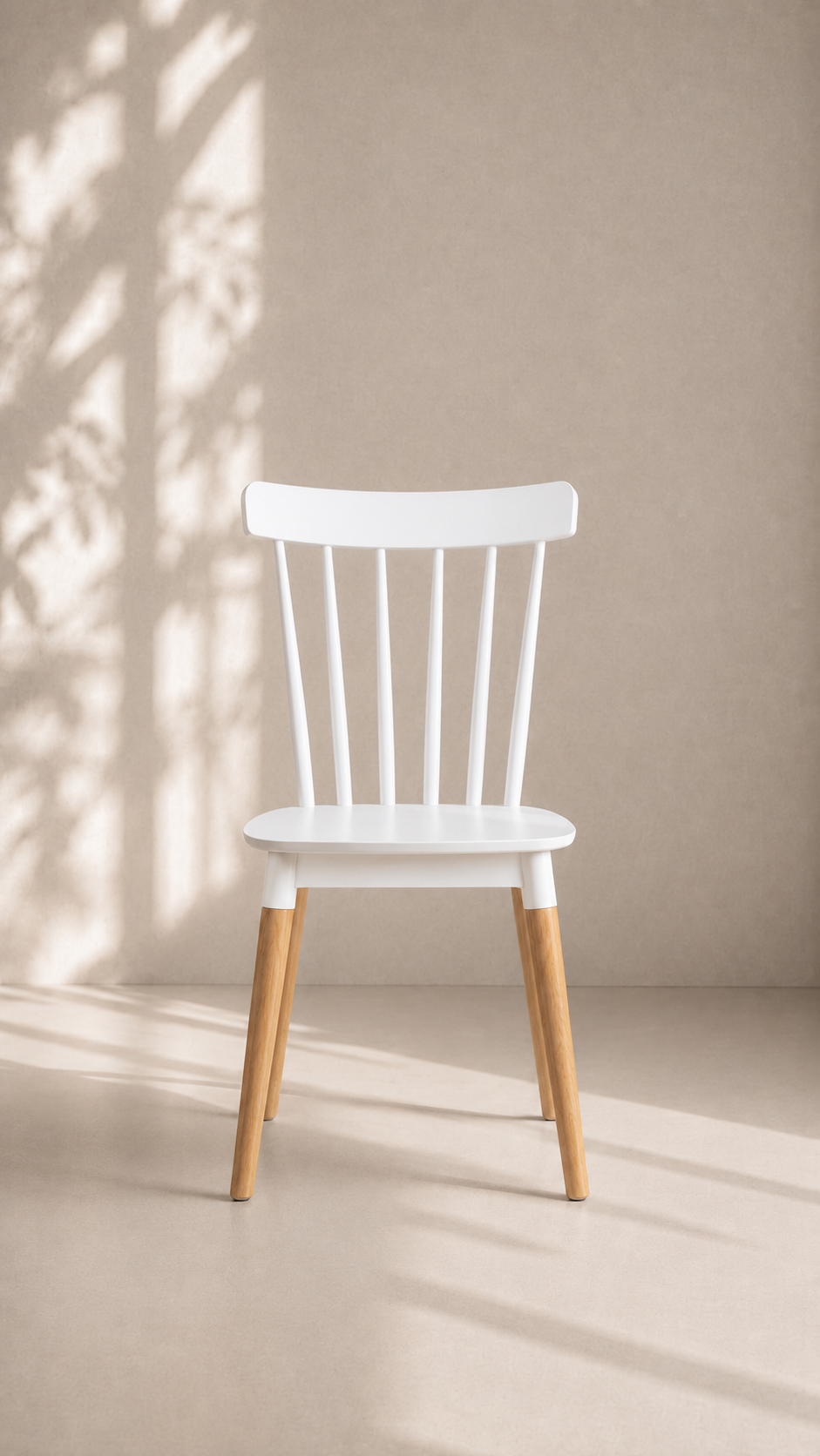 Silla Windsor Polipropileno de Comedor - Blanca