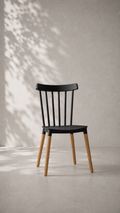 Silla Windsor Polipropileno - Negra