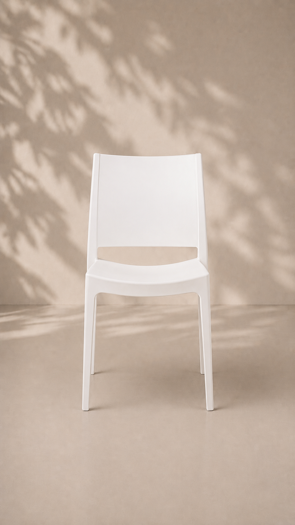 Pack de 4 Sillas Murcia de Terraza Exterior o Comedor - Blanca
