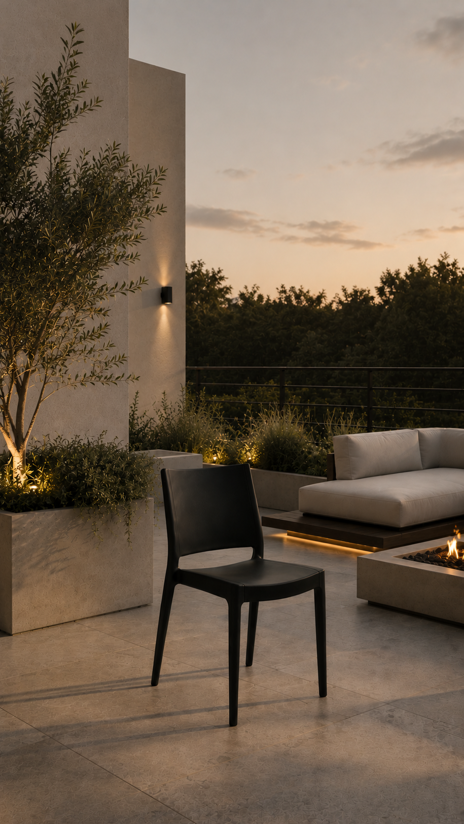Silla 6084 - Negra