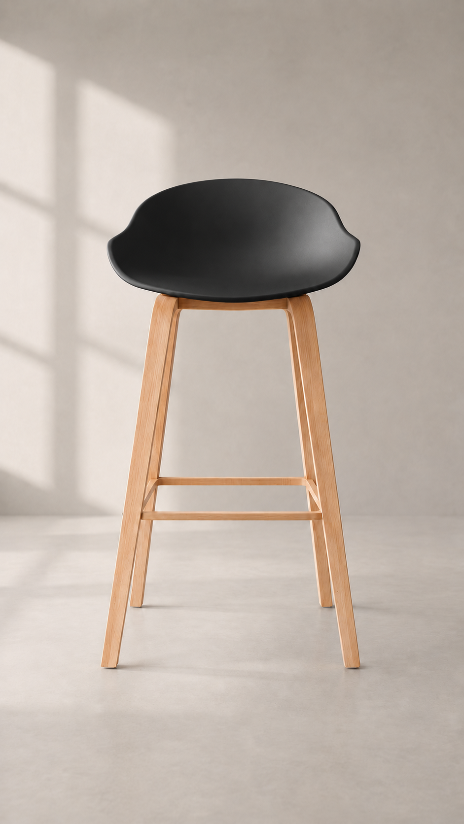 Taburete Nordico - Negro
