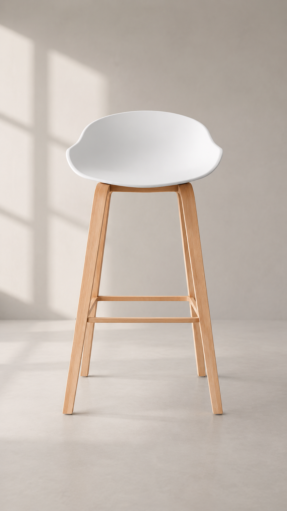 Taburete Nordico - Blanco