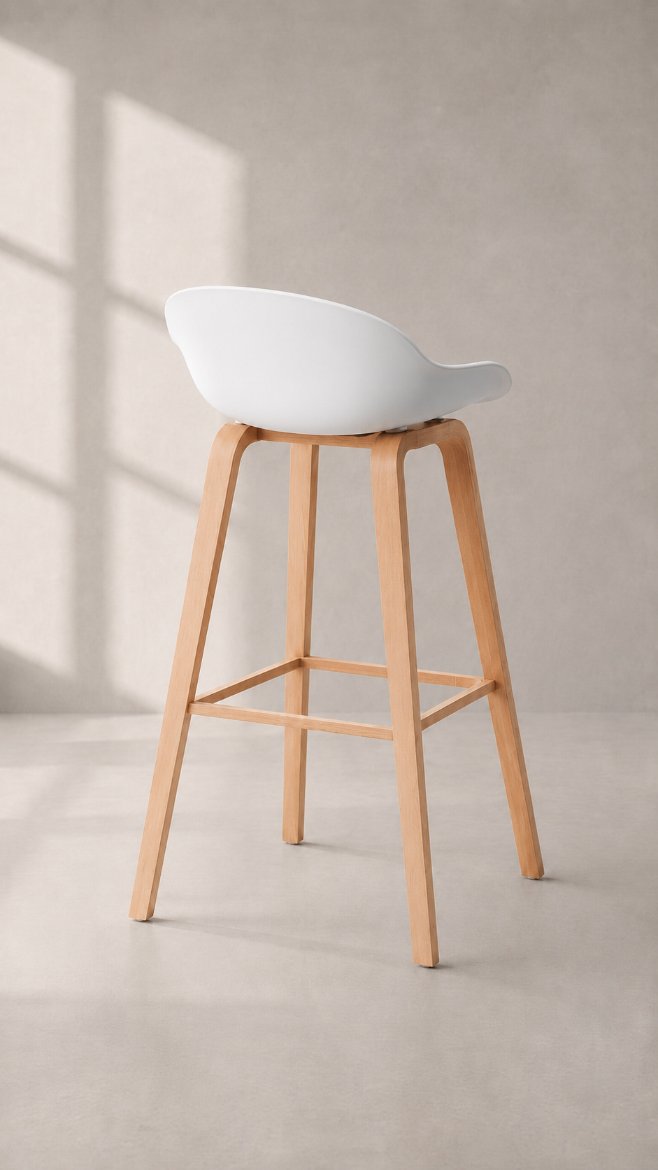 Taburete Nordico - Blanco