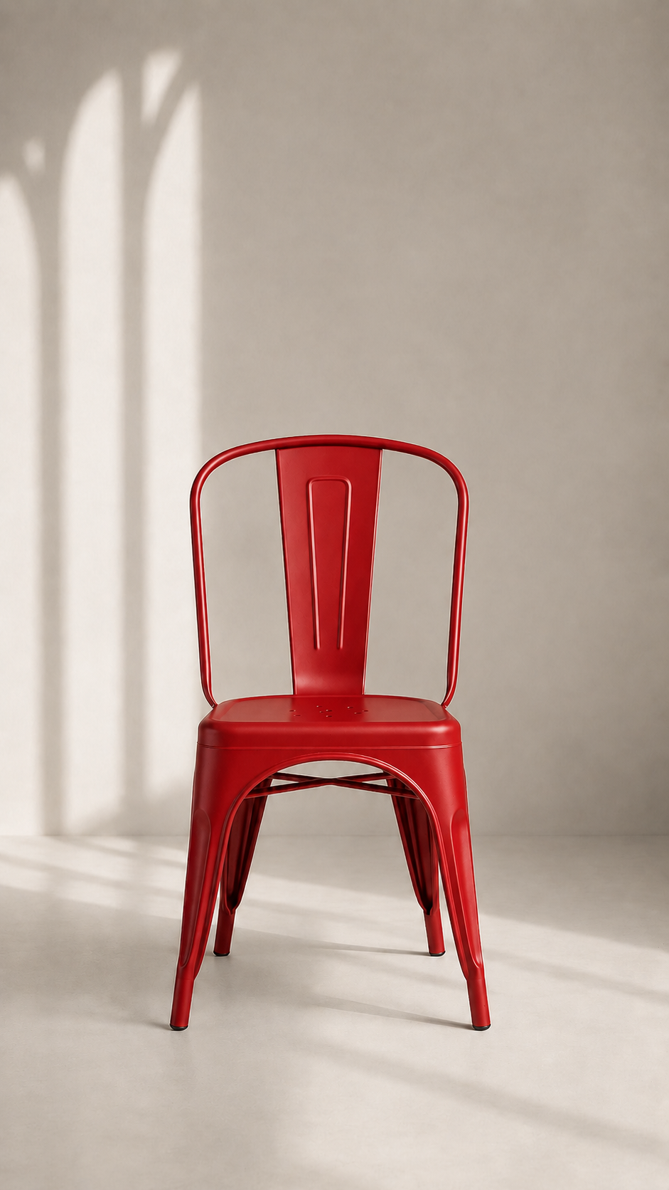 Silla Tolix - Roja