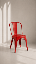 Silla Tolix - Roja