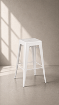 Piso Tolix 75 cm - Blanco