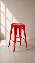 Piso Tolix 75 cm - Rojo