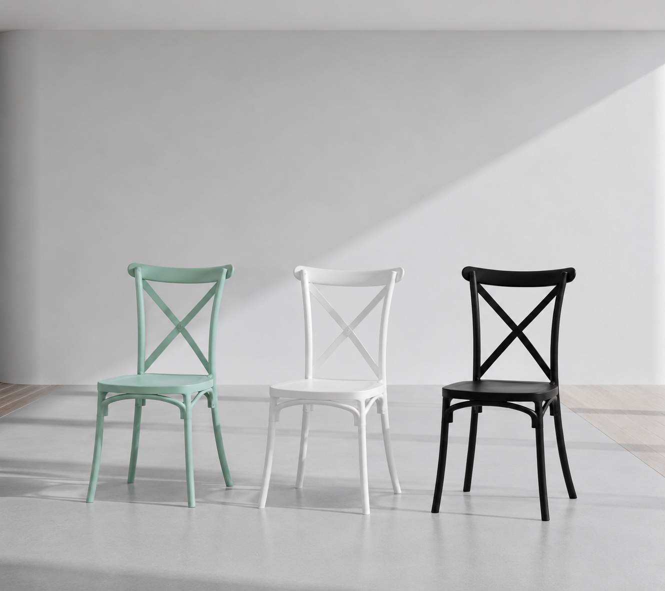 Silla Crossback Polipropileno